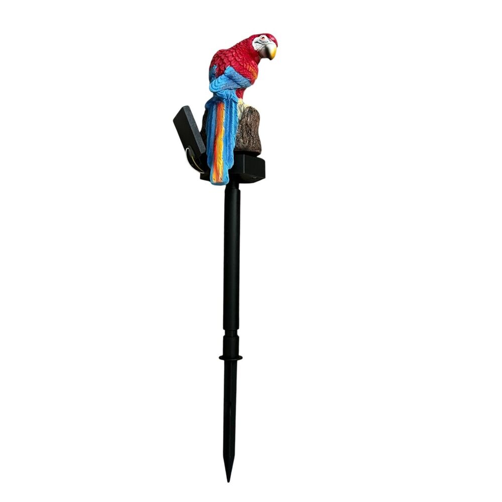 Led Solar Garden Lights Waterproof Parrot Lamp for Pathway Landscape Yard Lawn